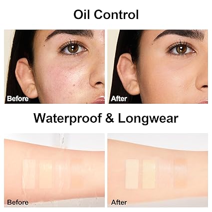 FV Waterproof Liquid Foundation with Matte Finish, Lightweight, Oil-Free, Natural Look